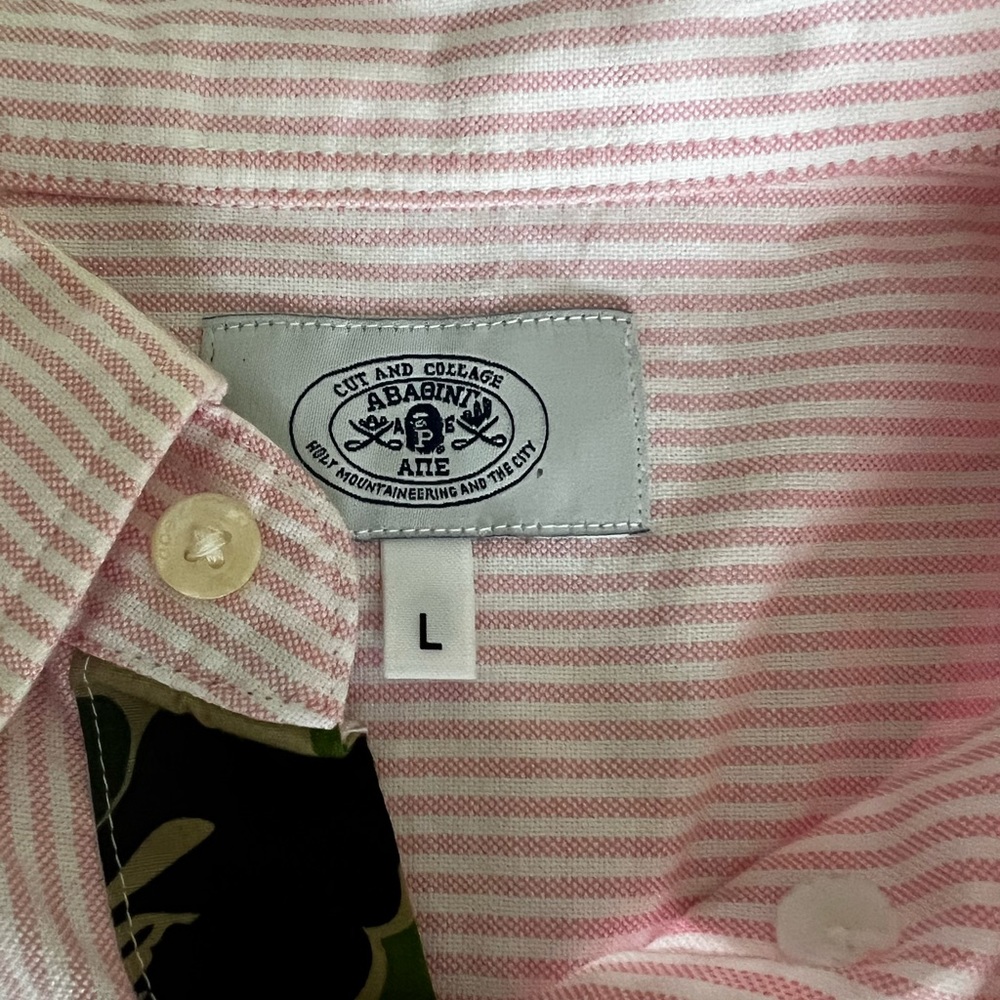 Men’s BAPE dress shirt